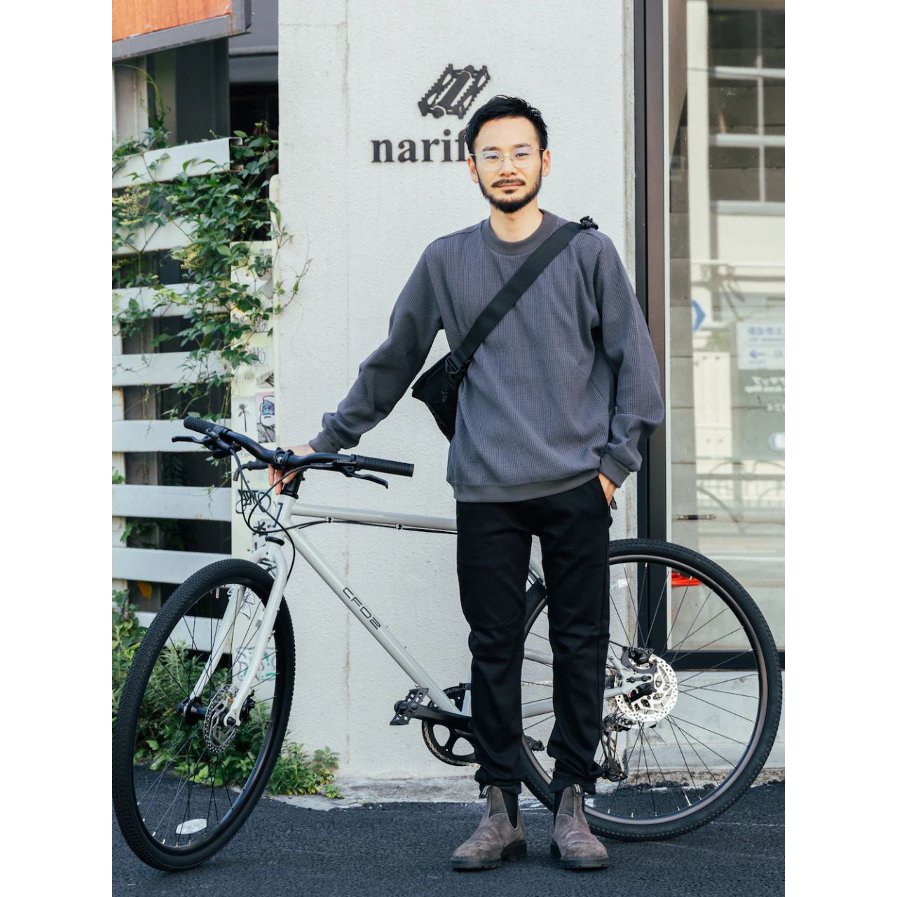 30代男性の痛くないスキニーコーディネート例