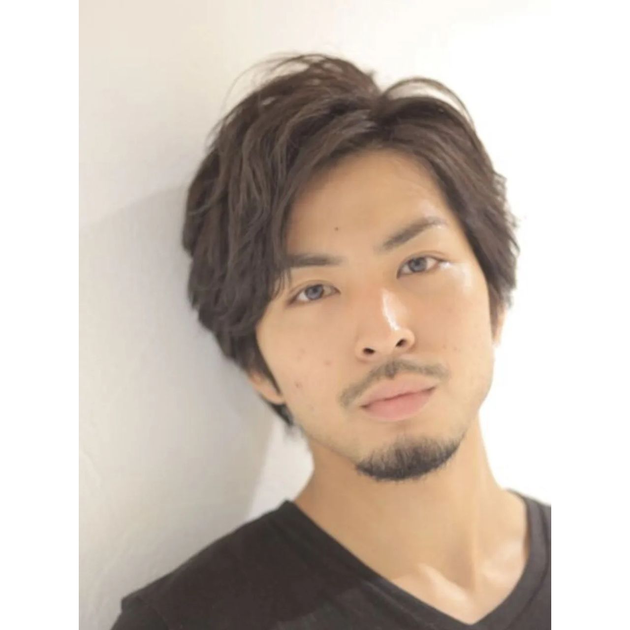 40代男性の痛くない茶髪のコーディネート例