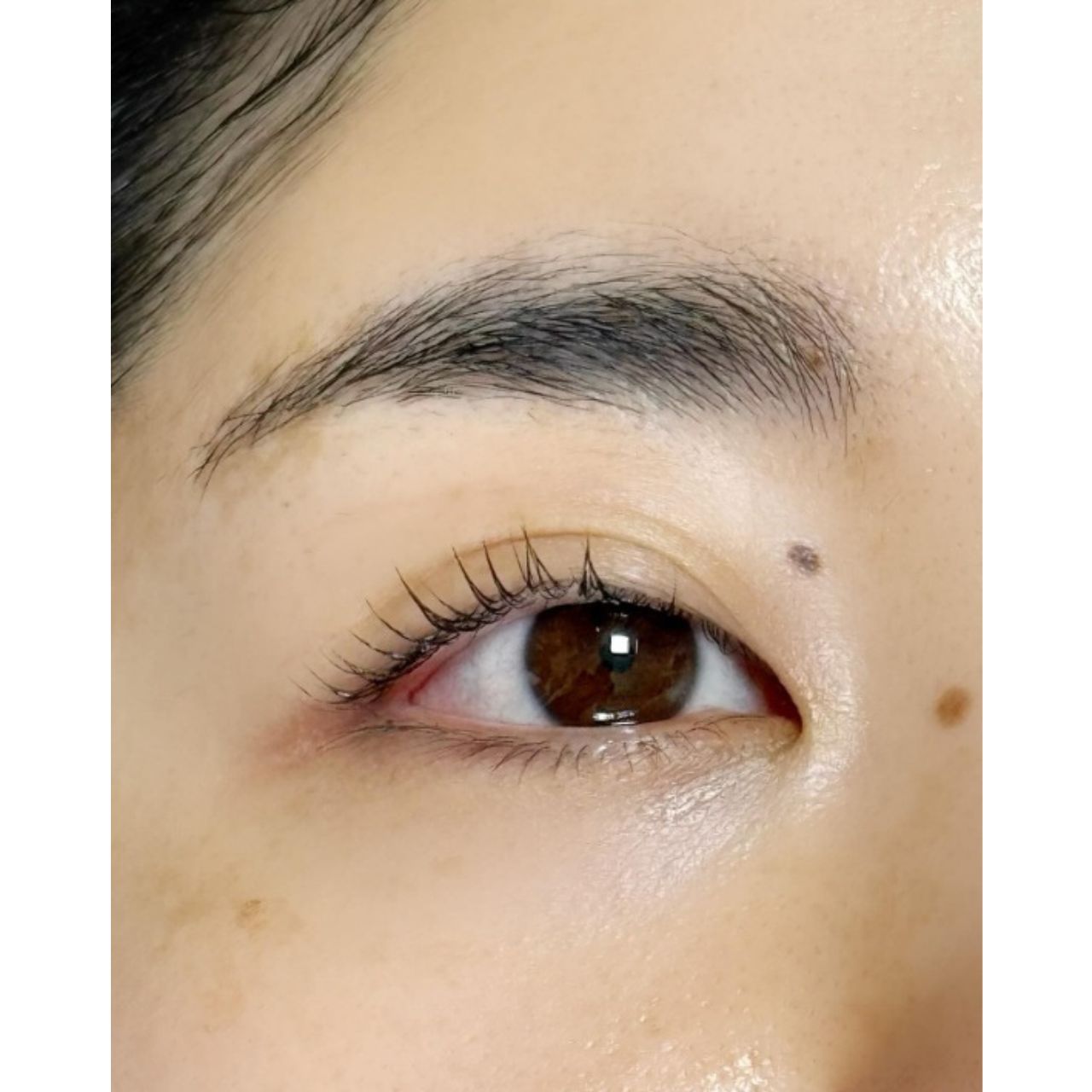 40代女性の痛くないまつ毛パーマのコーディネート例