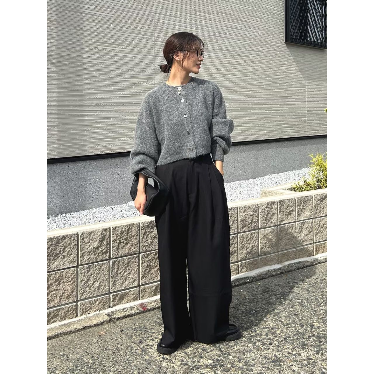 40代のローファーの痛くないコーディネート例